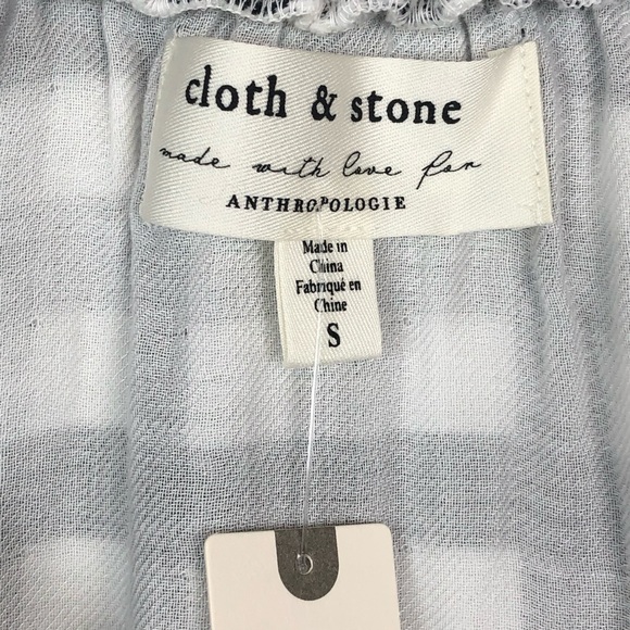 Anthropologie Cloth & Stone Sara Plaid Blouse - Picture 7 of 10
